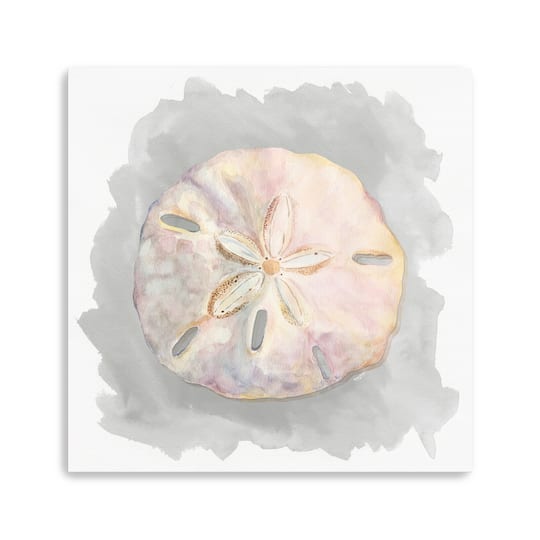 Shells On Grey IV Canvas Giclee